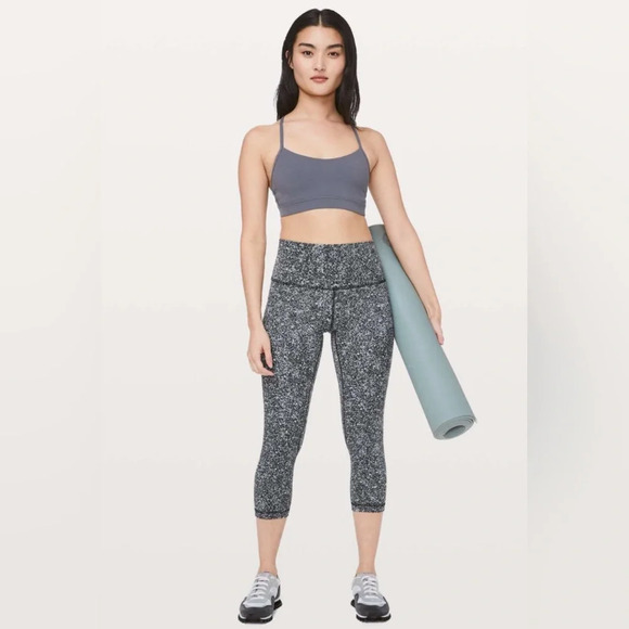 Lululemon Align Crop *21" Diffuse Starlight Black - Picture 2 of 7